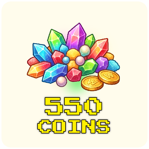 550 coins